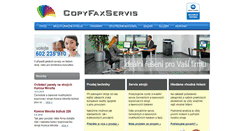 Desktop Screenshot of copyfaxservis.cz